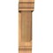 Ekena Millwork Traditional Traditional Smooth Bracket w/ Offset Brace, Western Red Cedar, 5 1/2"W x 20"D x 20"H BKT0604X20X20TRA01SWR - alternate 4